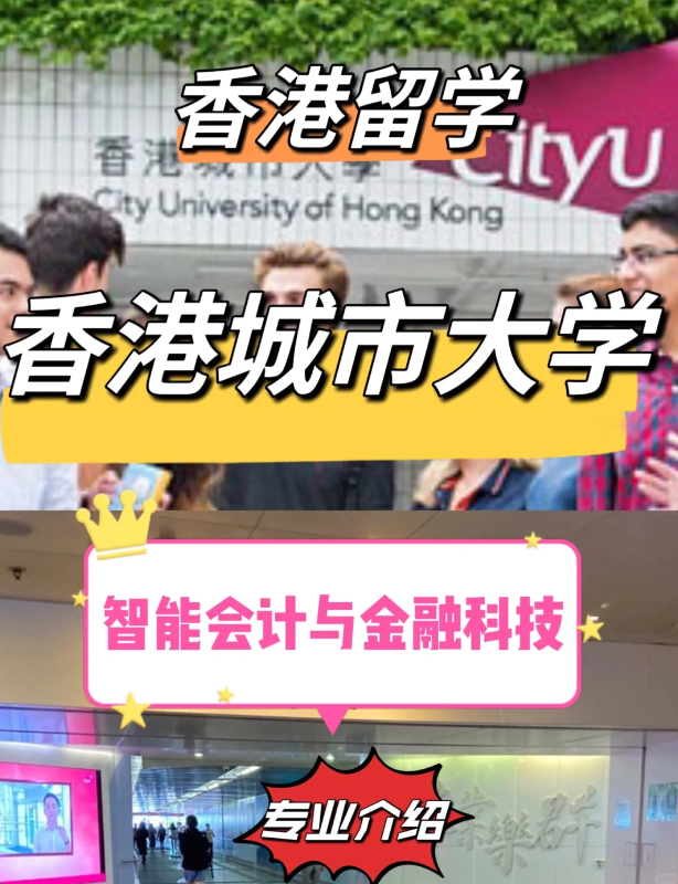 香港城市大學(xué)智能會計與金融科技碩士怎么樣？申請條件如何？