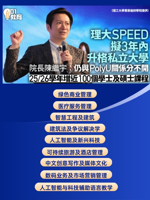 大專能申請香港碩士嗎？港理工speed學院碩士專業(yè)盤點！